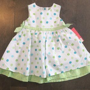 NWT Carter's Girls Size 6 months Sleeveless Dress